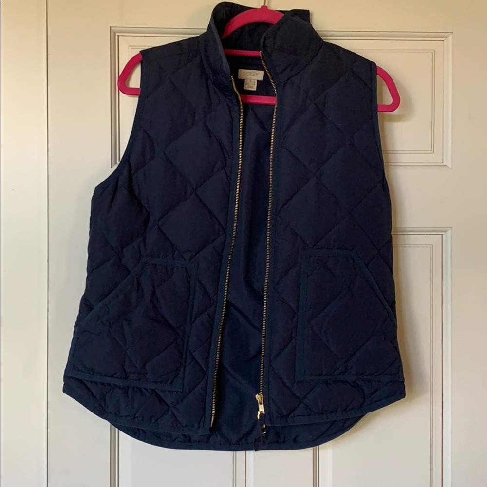 J. Crew Navy Vest